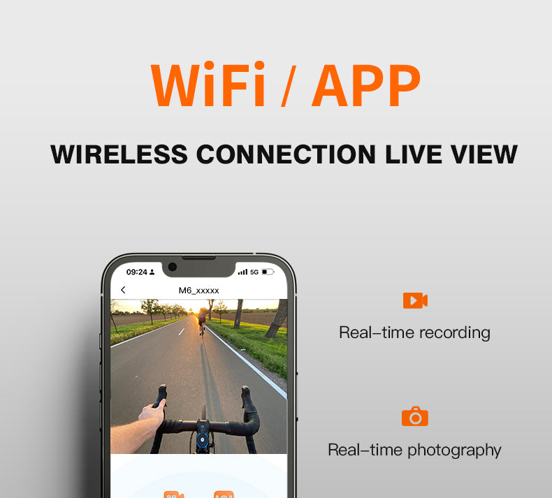 Foxwear M6 720P HD 3C Electric Vehicle Camera Helmet  WIFI APP Night Lights