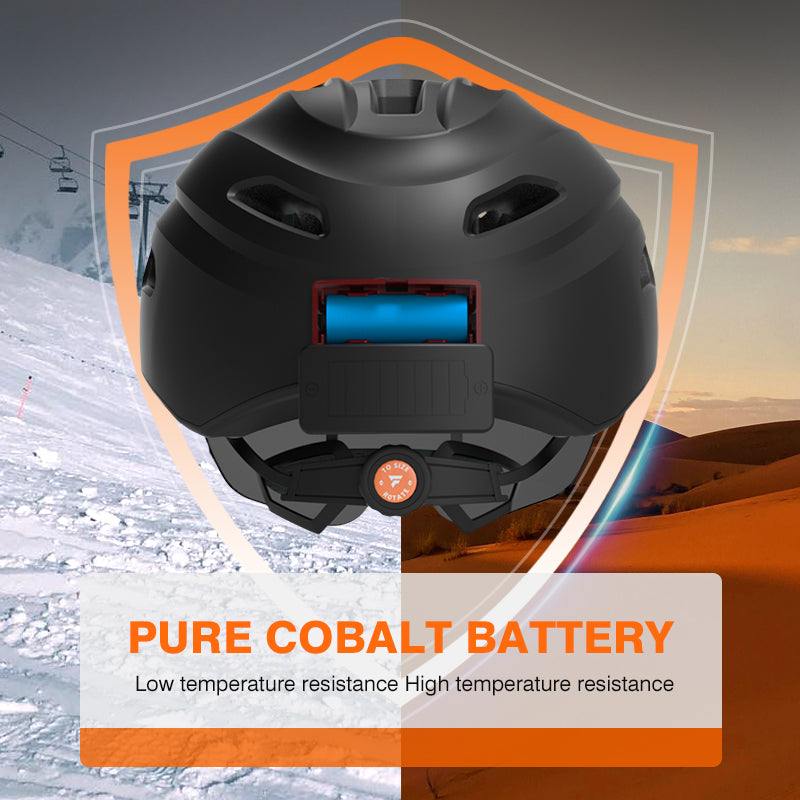 FOXWEAR V8S HD1080P Camera helmet WIFI APP TailLights for cyclists