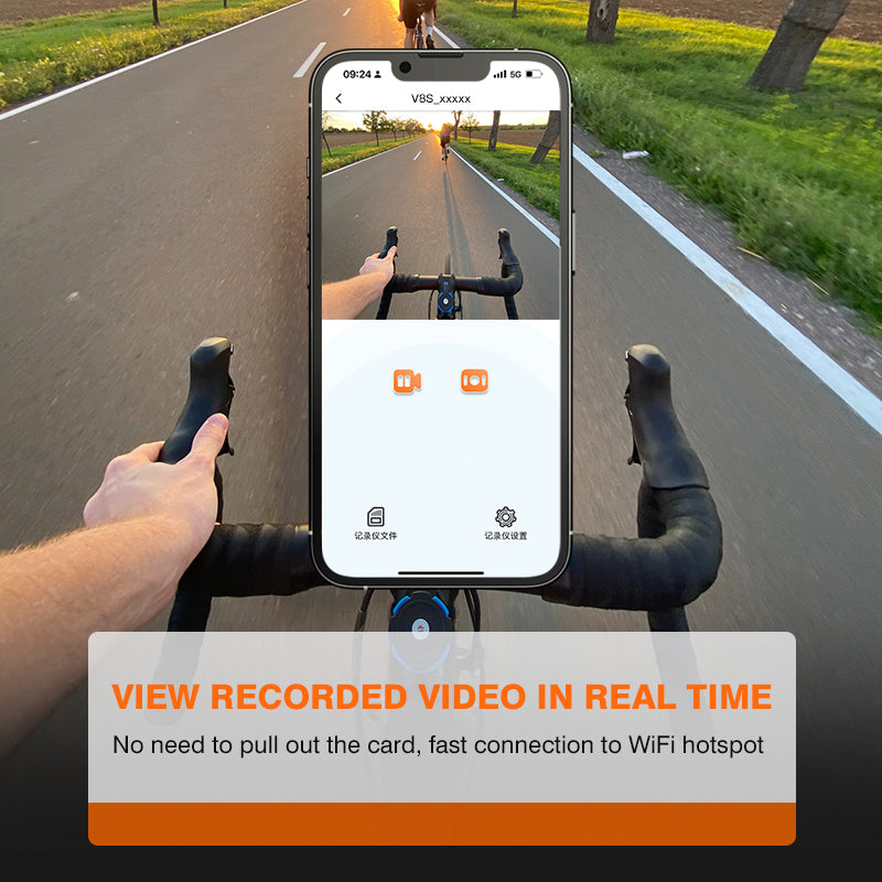 FOXWEAR V8S HD1080P Camera helmet WIFI APP TailLights for cyclists