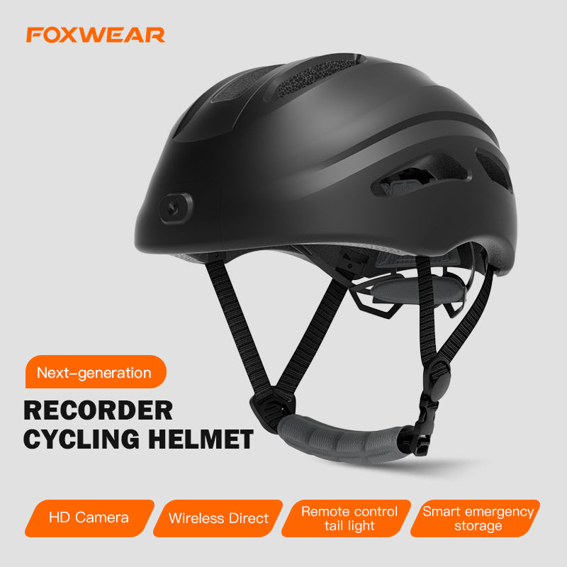 FOXWEAR V8 HD 1080P Camera helmet HD recording WIFI APP remote control taillights