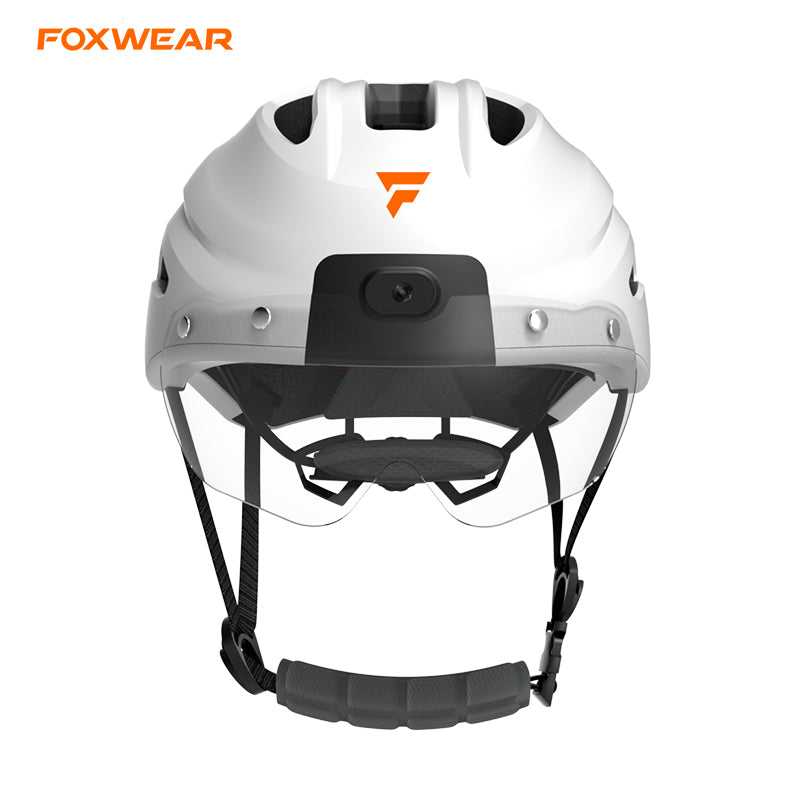 Foxwear V8 Pro 4K HD Camera smart cycling helmet  Anti-shaking Camera helmet Smart Helmet  with WIFI APP