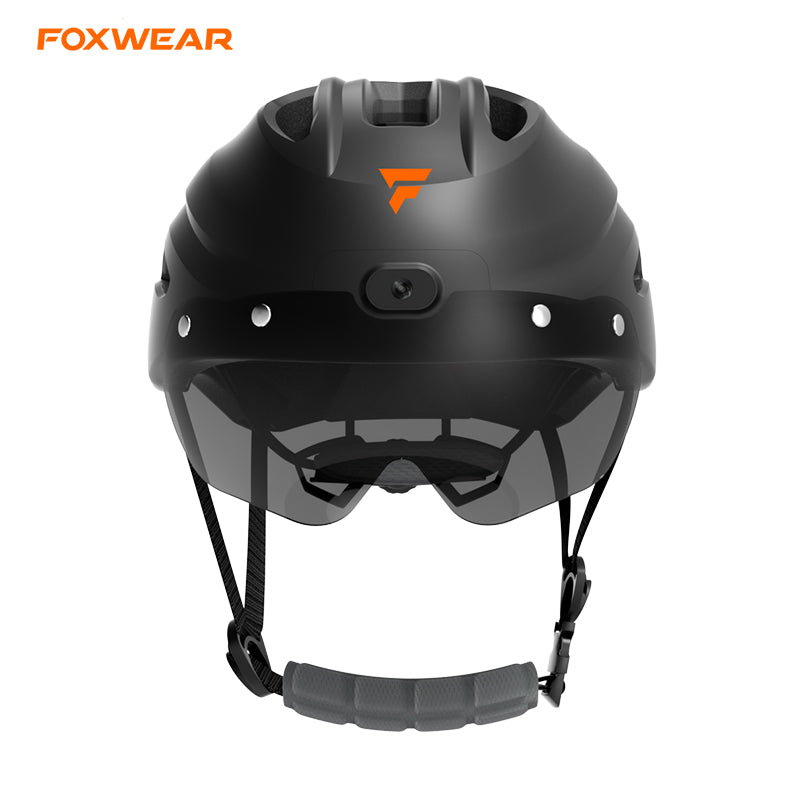 Foxwear V8 Pro 4K HD Camera smart cycling helmet  Anti-shaking Camera helmet Smart Helmet  with WIFI APP